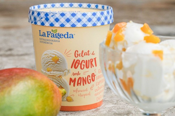 El helado de yogur con mango de La Fageda recibe dos estrelles en los Superior Taste Awards 2026