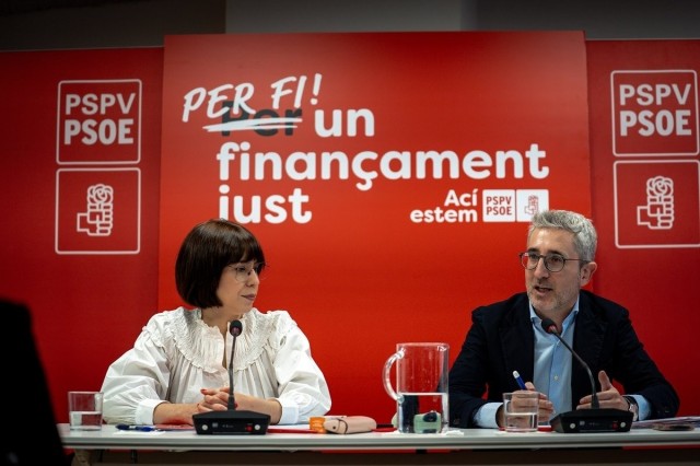 El entusiasmo de Morant por la financiación tarda en contagiarse a los grupos municipales del PSPV