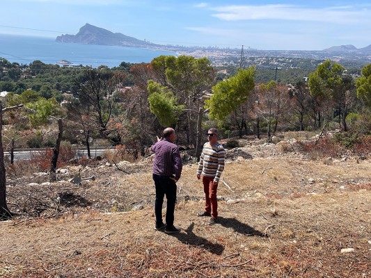 Altea recibe 50.000 euros en subvenciones para trabajos de prevención de incendios