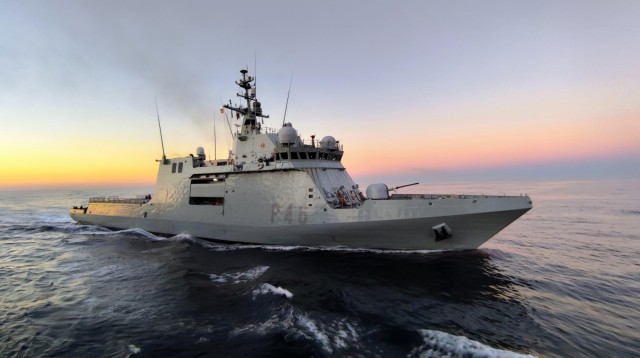 El BAM ‘Furor’ zarpa desde Cartagena hacia el Golfo de Guinea para reforzar la seguridad marítima europea