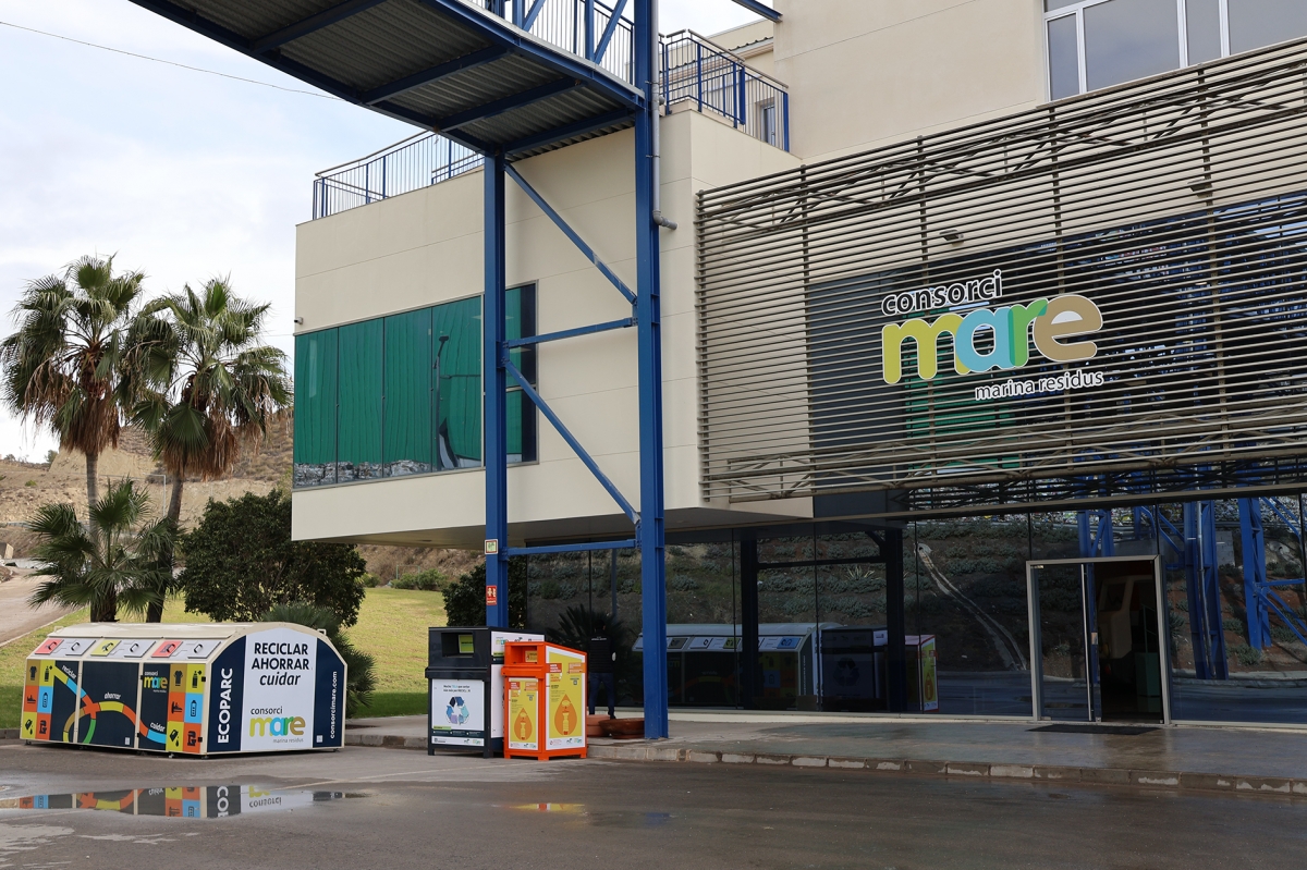 Planta de tratamiento de residuos del Consorcio Mare, en El Campello