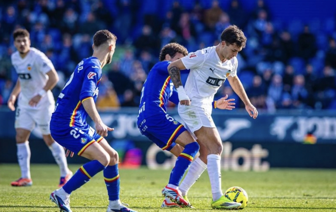 La Liga denuncia insultos a Hugo Duro en El Coliseum