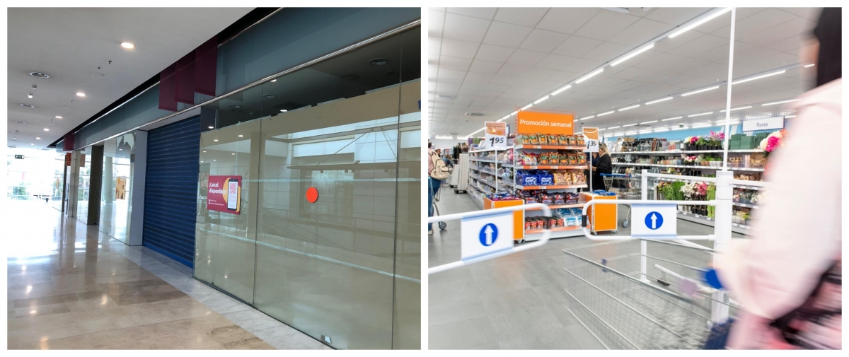 Uno de los locales que acogerá Action en el complejo, y uno de los establecimientos de la cadena.