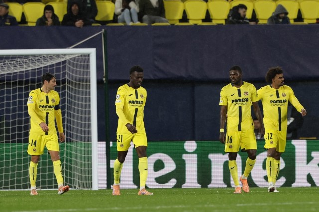 Al Villarreal le marcan el doble de goles en Champions que en la Liga