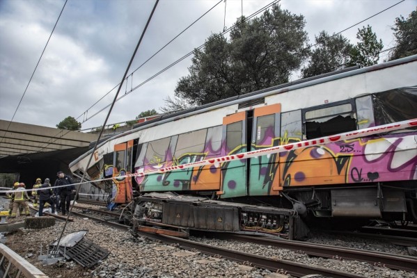 Los maquinistas advirtieron a Renfe del temporal en Cataluña antes del accidente mortal en Rodalies