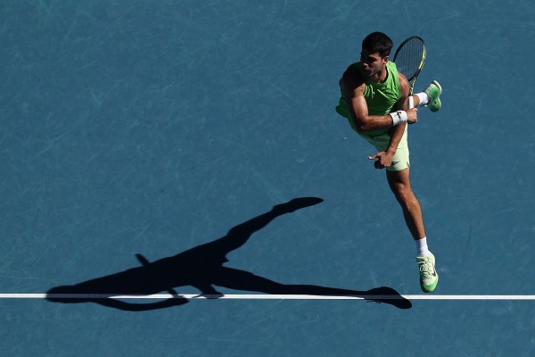 Alcaraz se pone a 100: llegará al centenar de partidos en Grand Slam este viernes ante Moutet