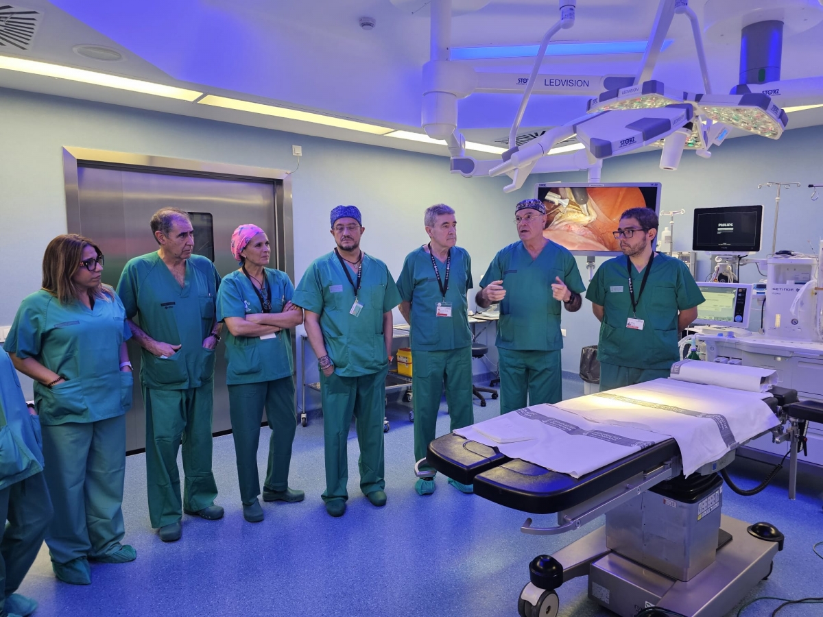 Quirófano integrado que se ha puesto en marcha en Alcoy.