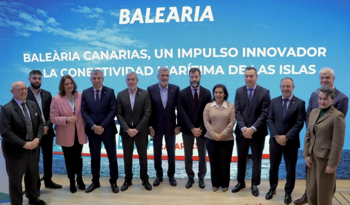 Baleària espera la autorización de la CNMC para operar en Canarias y admite la opción de contar con capital de las islas 