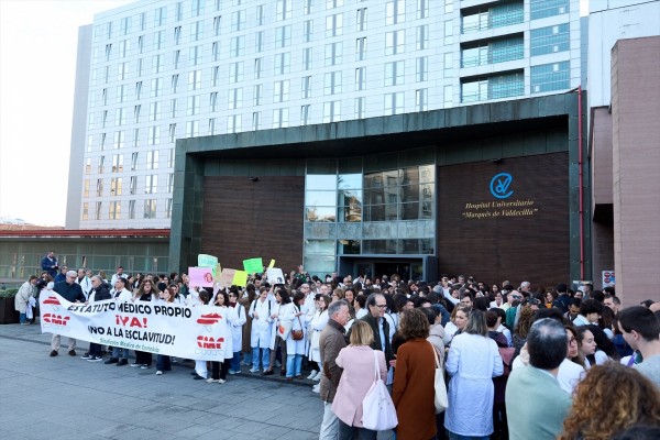 Sindicatos médicos convocan una semana de huelga al mes desde el 16 de febrero para reclamar un Estatuto propio