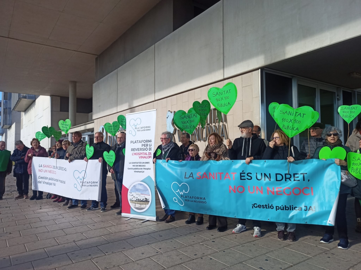 La polémica por los catéteres del Vinalopó: la plataforma pide una auditoría; PSPV y Compromís irán a Fiscalía