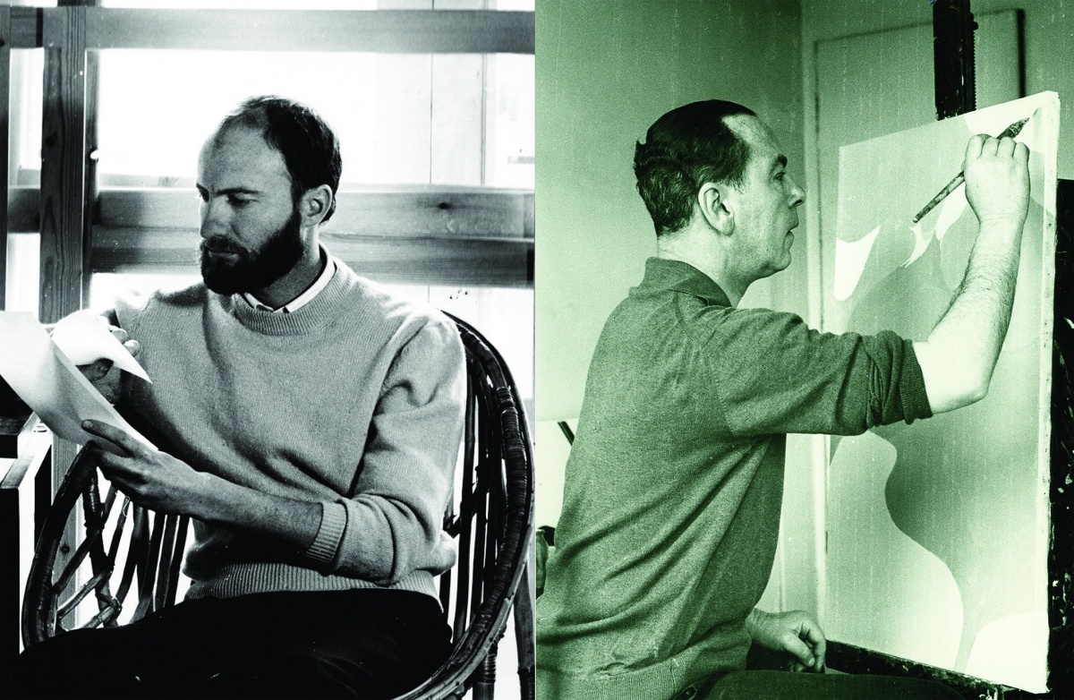 Manolo Millares i Pablo Palazuelo.