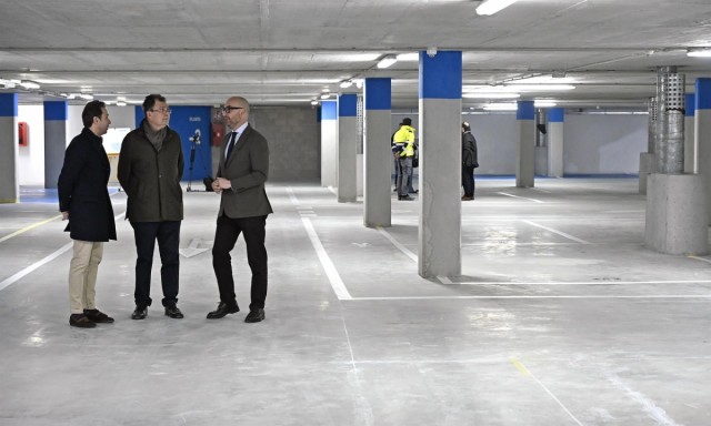 El aparcamiento de Abenarabi ultima su apertura tras 15 años cerrado: Murcia suma 440 nuevas plazas en el centro
