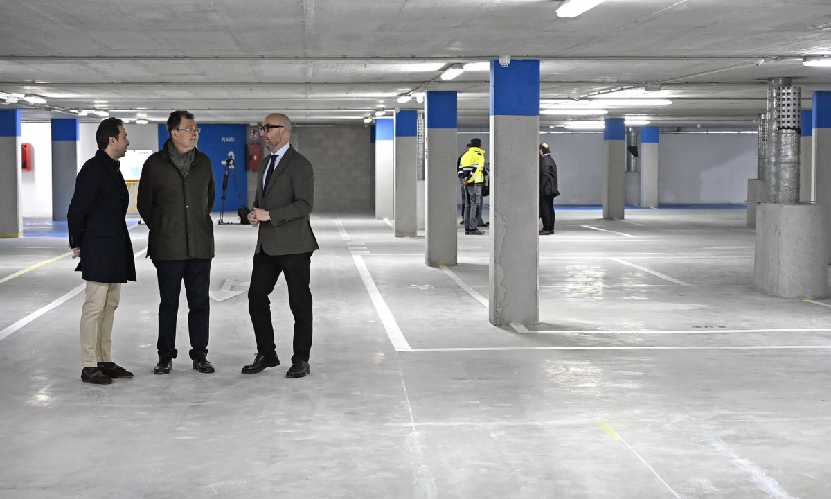 El aparcamiento de Abenarabi ultima su apertura tras 15 años cerrado: Murcia suma 440 nuevas plazas en el centro