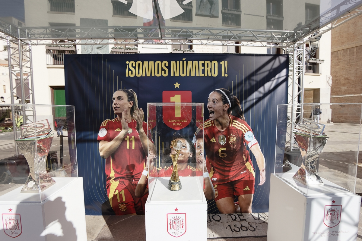 Las imágenes de la Fan Zone de la Supercopa de España Femenina en Castelló