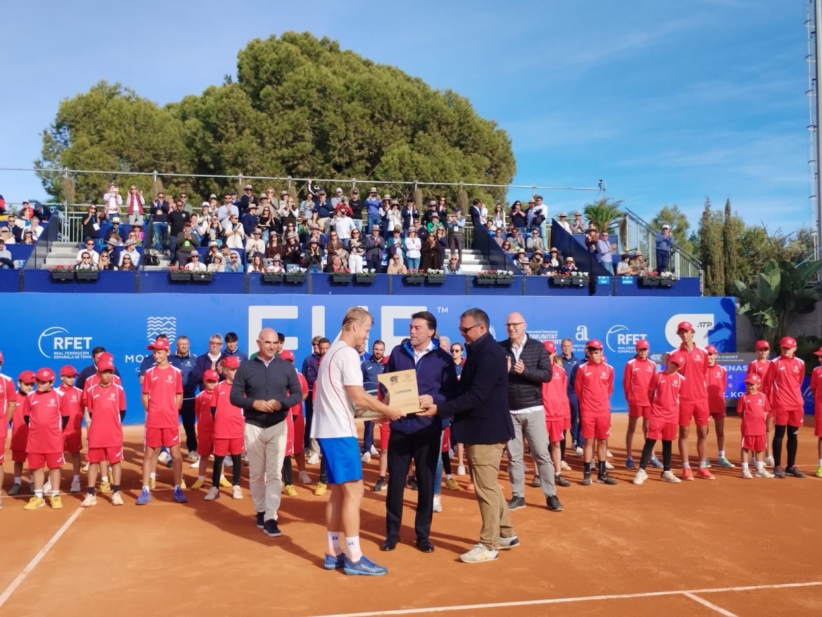 Alicante refuerza su gancho deportivo con el 'ascenso' del Challenger Montemar de tenis