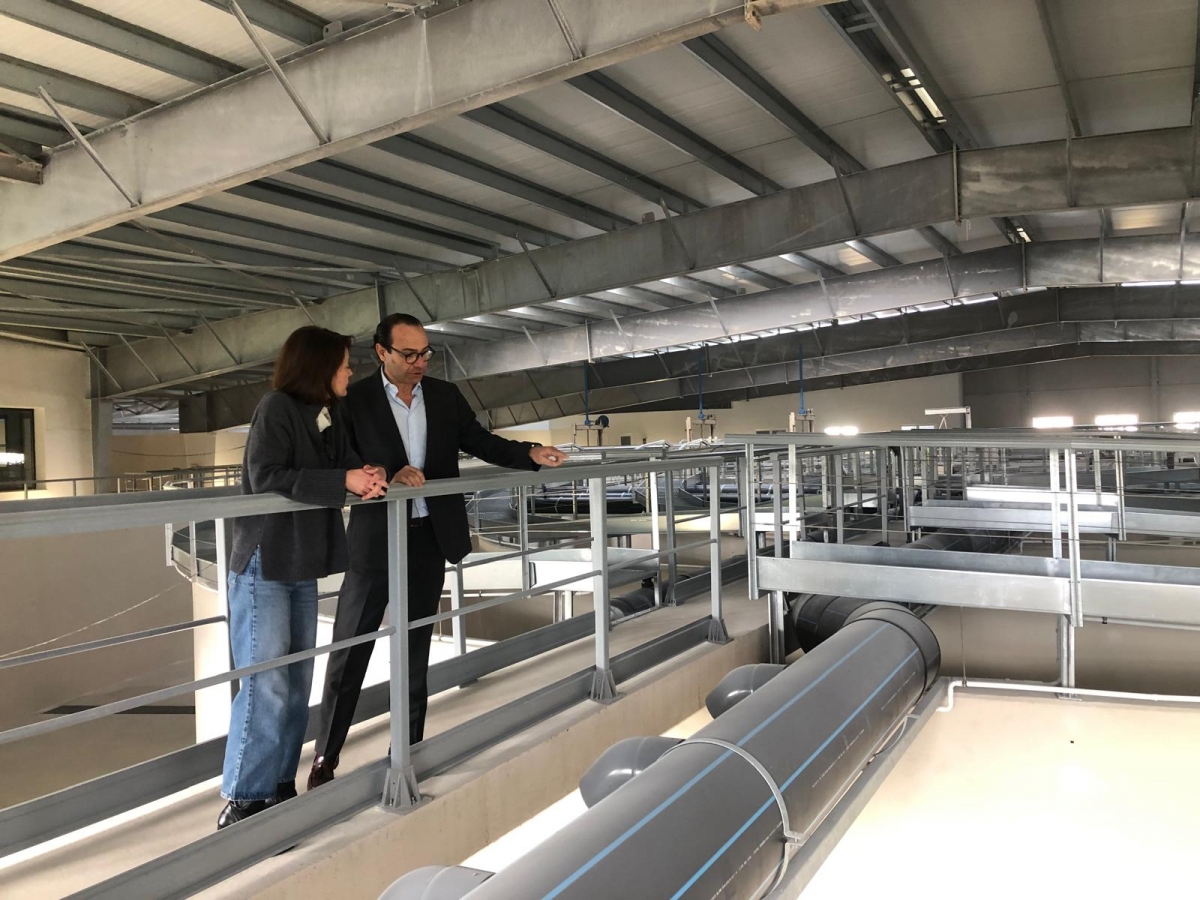 Aquaculture perfila el estreno de su piscifactoría y pide más suelo al Puerto para ampliarla
