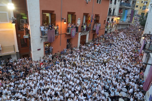La interpretación de la marcha 'Chimo' en Ontinyent acumula un millón de visualizaciones