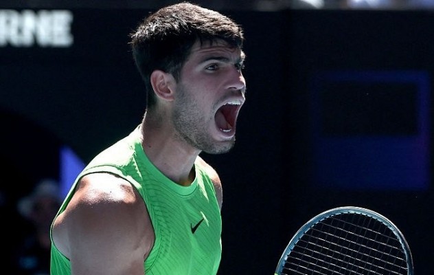 Alcaraz, con un 87 % de triunfos en Grand Slam, roza el promedio ganador de Djokovic y Nadal