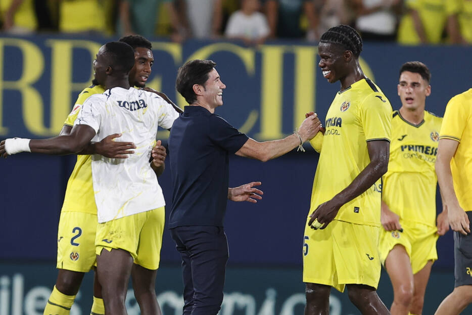 Marcelino, especialista en cuajar buenos arranques ligueros con el Villarreal
