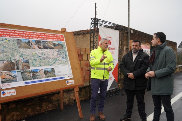 La Diputación destina más de 800.000 euros en el acondicionamiento de travesías y la mejora de la seguridad vial