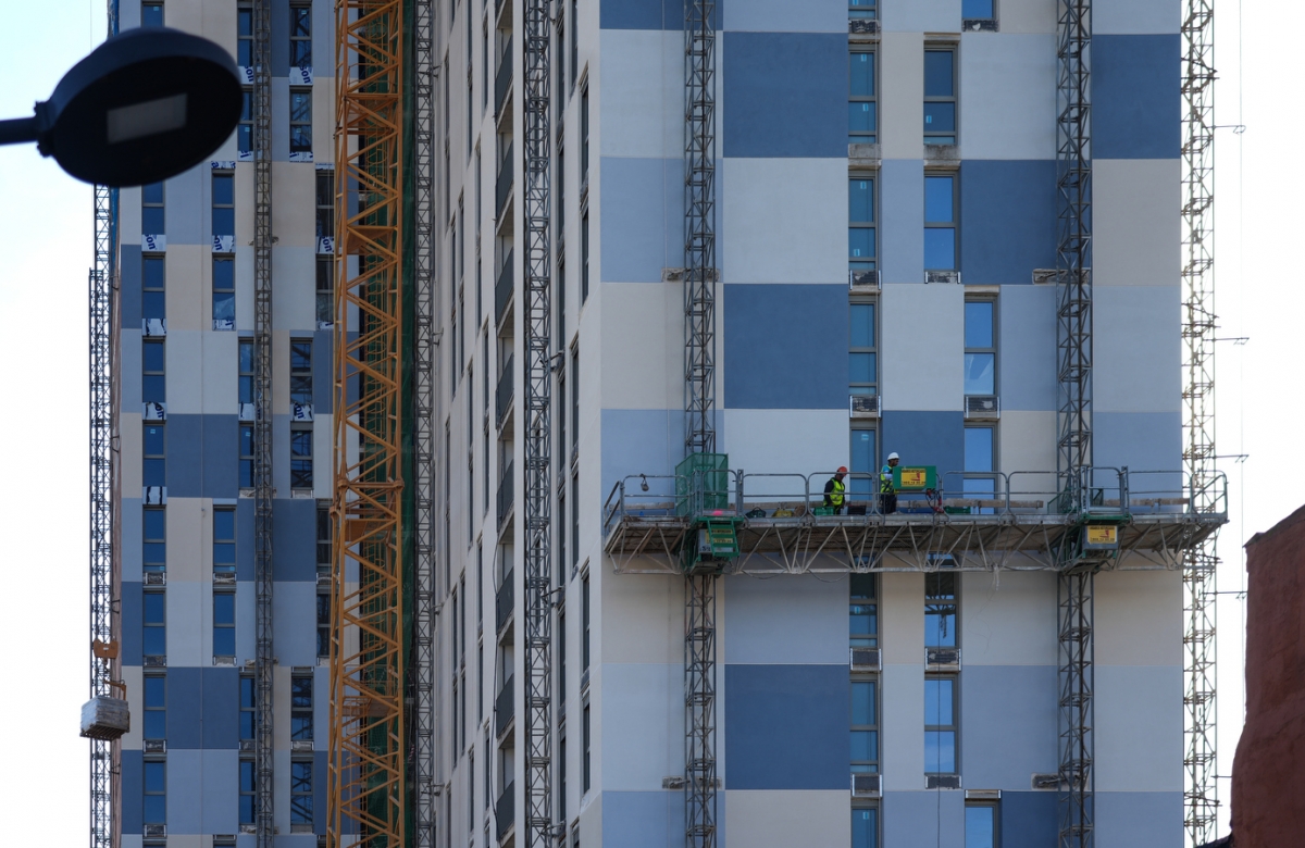 La obra nueva para alquiler se desinfla en la Comunitat