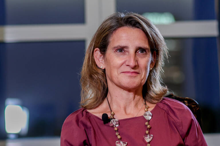 Teresa Ribera en una imagen de archivo. Foto: RICARDO RUBIO/EP - 