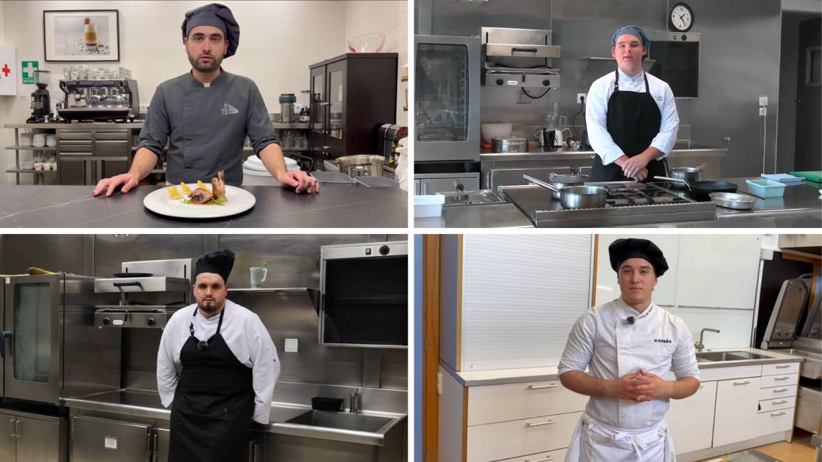 Así se cocinan las recetas de los estudiantes alicantinos que optan a un premio de Le Cordon Bleu