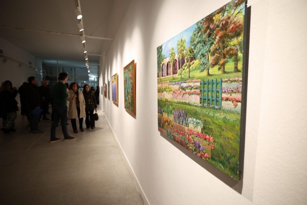 Burriana inicia el año expositivo con la muestra “Paisatges Vitals” de M. Dolores Delgado