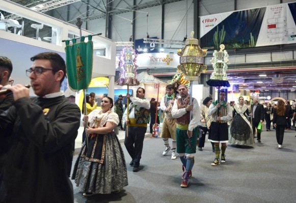 Castelló refuerza en Fitur la proyección internacional de las Fiestas de la Magdalena