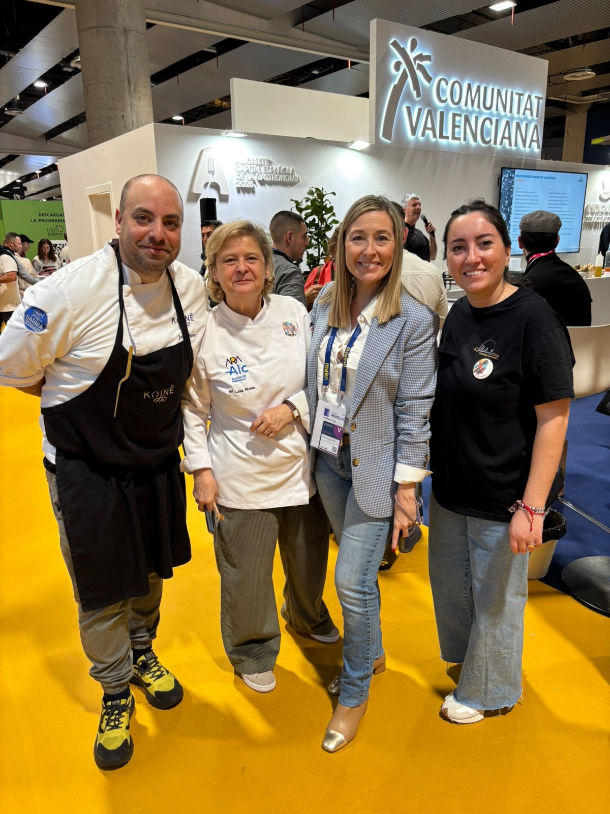 Alicante promociona la excelencia de su cocina en Madrid Fusión con chefs de Alma, Orma y Béton Brut