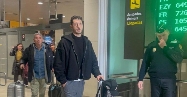 Guido Rodríguez ya está en Valencia: 