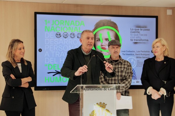 Bienestar emocional y salud mental: Castelló acogerá el primer Ciclo de Desarrollo Personal a través del Humor