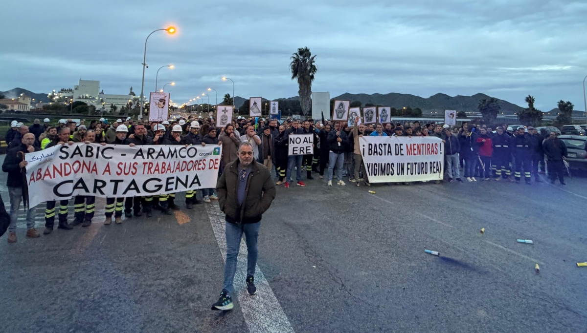 El Comité de Empresa de Sabic inicia agenda decisiva con partidos y Gobierno por el futuro de la planta de La Aljorra