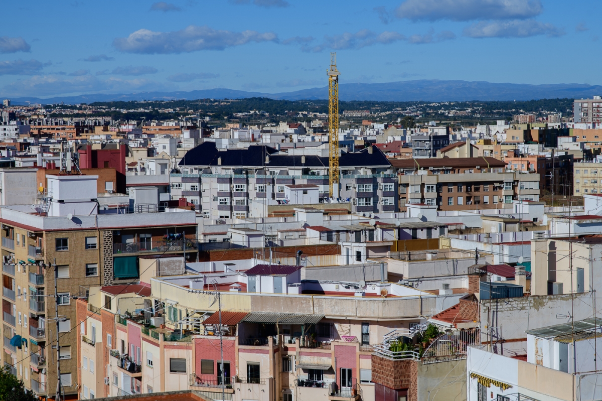 Vista aérea de la ciudad. - Foto: KIKE TABERNER Vista aérea de la ciudad.
