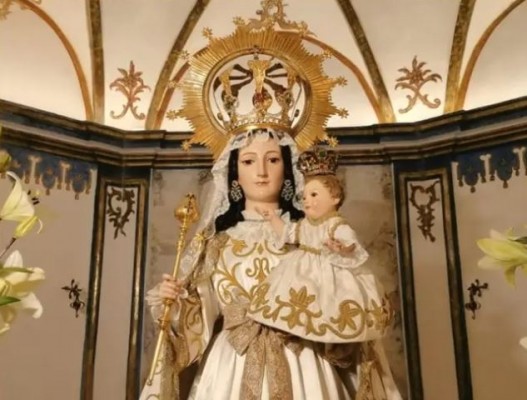 Roban la corona de la Virgen del Alcázar en la Colegiata de San Patricio de Lorca