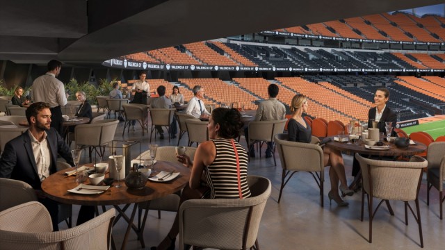 El Nou Mestalla abre sus puertas a nuevas experiencias de ocio y restauración