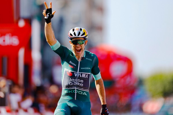 Wout van Aert suma su tercera victoria en La Vuelta