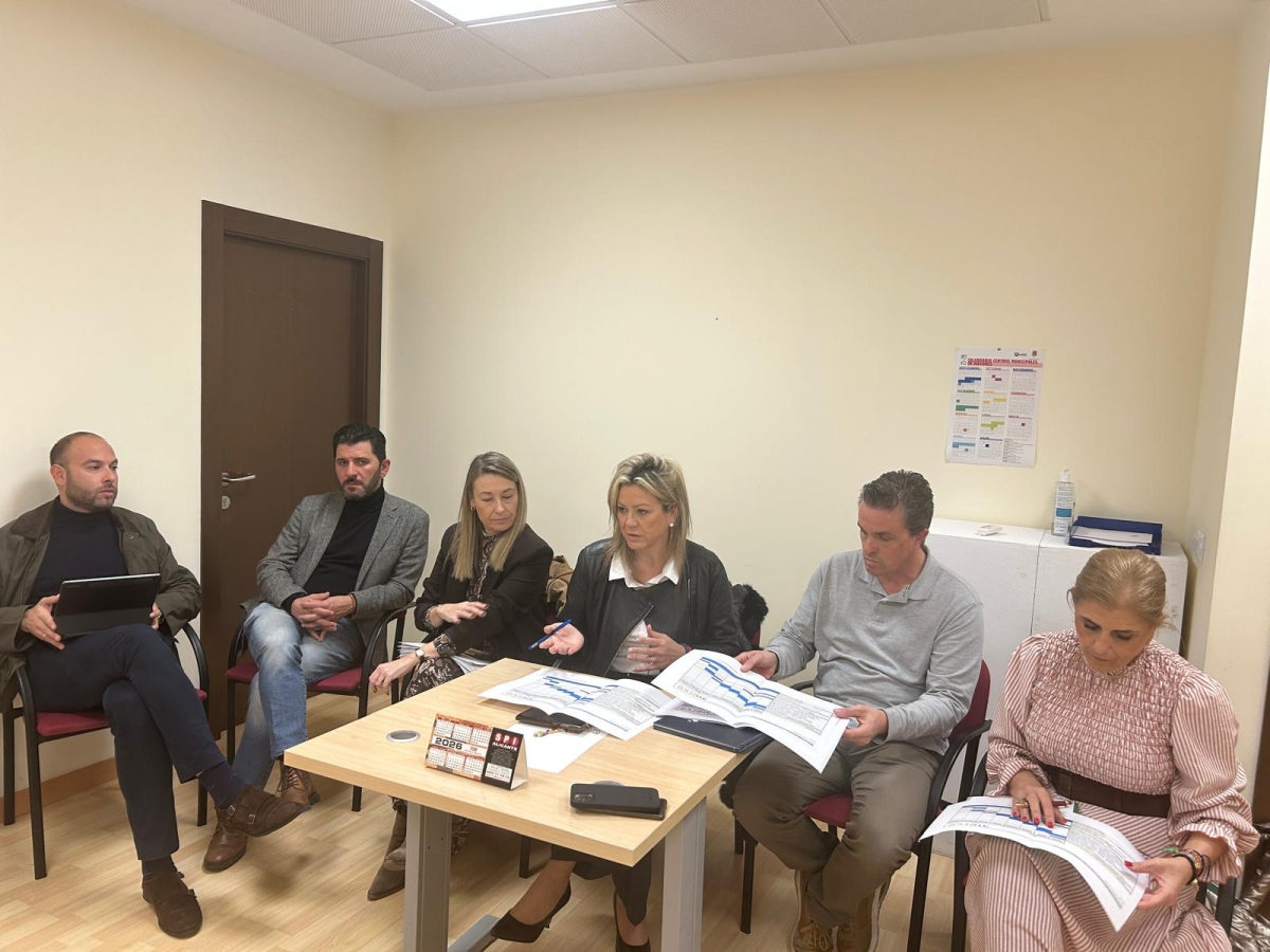 Un momento del encuentro informativo sobre el desarrollo de las obras en San Francisco.