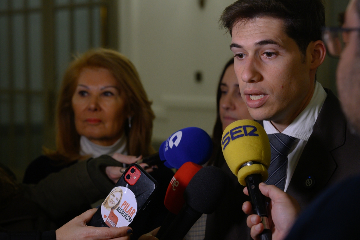 El portavoz del PSPV en el Ayuntamiento de València, Borja Sanjuán.