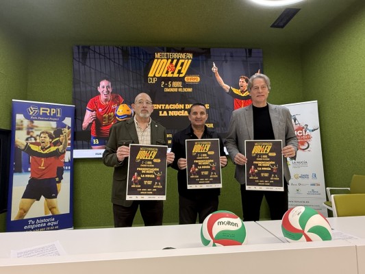 La Nucía acogerá la Mediterranean Volley Cup 2026 del 2 al 5 de abril