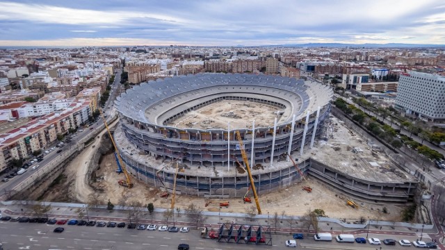 Una jueza avala la legalidad de la licencia del Nou Mestalla