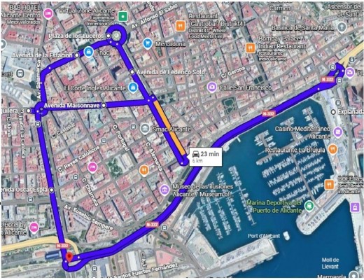 Jueves de movilidad reducida en Alicante por la tractorada frente al acuerdo con Mercosur