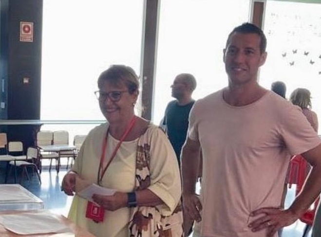 Conxa García y Jaume Sobrevela. - Foto: VP Conxa García y Jaume Sobrevela.