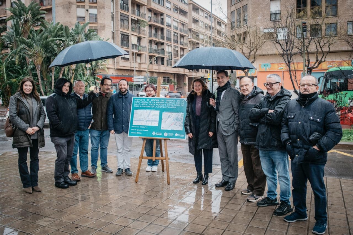 Las obras contra inundaciones: Castelló trabaja en la avenida Valencia y valora las ofertas para el Caminàs