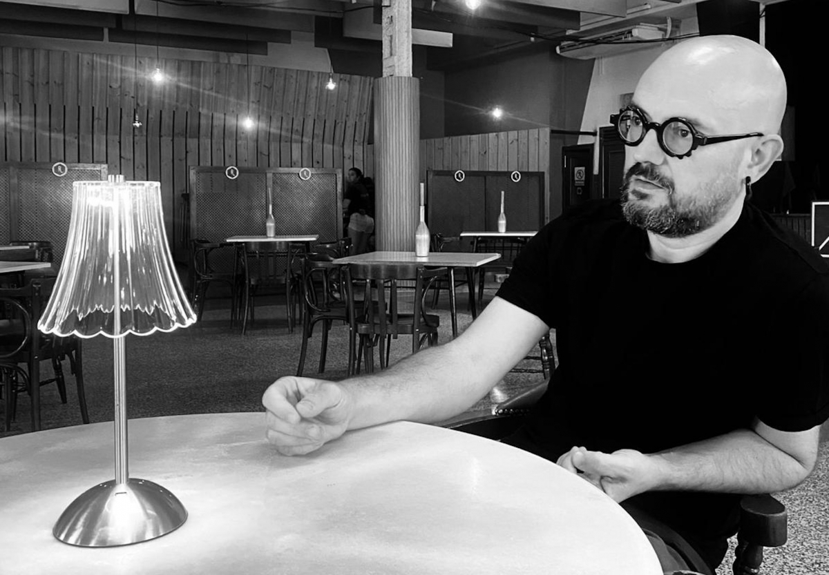 Jordi Colonques al CIM de Benimaclet. - Foto: AINA COLONQUES Jordi Colonques al CIM de Benimaclet.