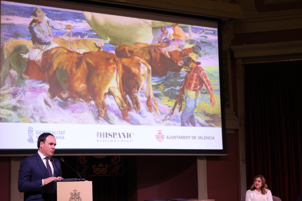 Pérez Llorca destaca el trabajo ágil de Generalitat y Ayuntamiento para que las obras de Sorolla lleguen a València antes del verano - Pérez Llorca destaca el trabajo ágil de Generalitat y Ayuntamiento para que las obras de Sorolla lleguen a València antes del verano