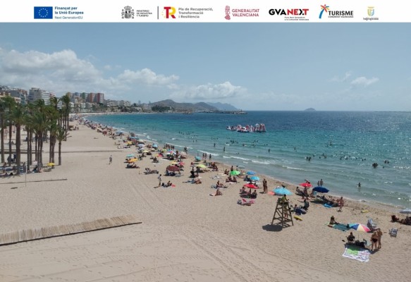 Las playas de la Vila Joiosa contarán con un sistema de monitorización de pérdida de arena
