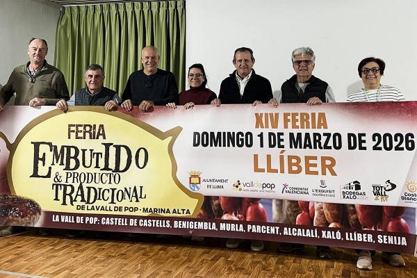  Llíber celebra la XIV Feria del Embutido y Producto Tradicional de la Vall del Pop