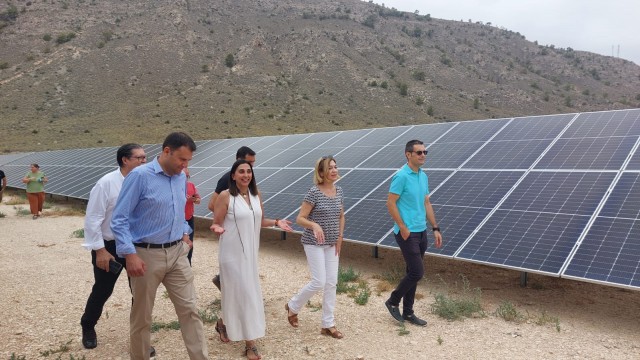 La Comunidad de Regantes Cristo de la Columna de Jumilla estrena una instalación fotovoltaica