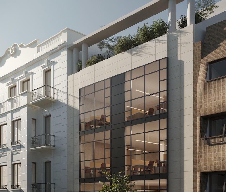 Wayco Pizarro: el nuevo edificio de oficinas privadas que llega al centro de Valencia